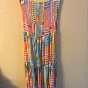 Multi-color maxi dress